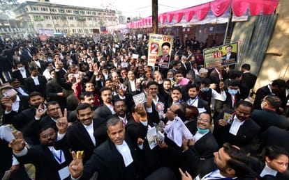 High Court Bar Association elections: 78 percent voting, 7549 advocate voters cast votes out of 9659