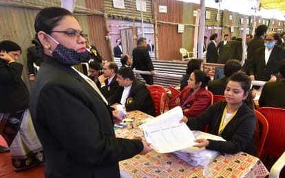 High Court Bar Association elections: 78 percent voting, 7549 advocate voters cast votes out of 9659