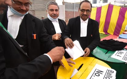 High Court Bar Association elections: 78 percent voting, 7549 advocate voters cast votes out of 9659