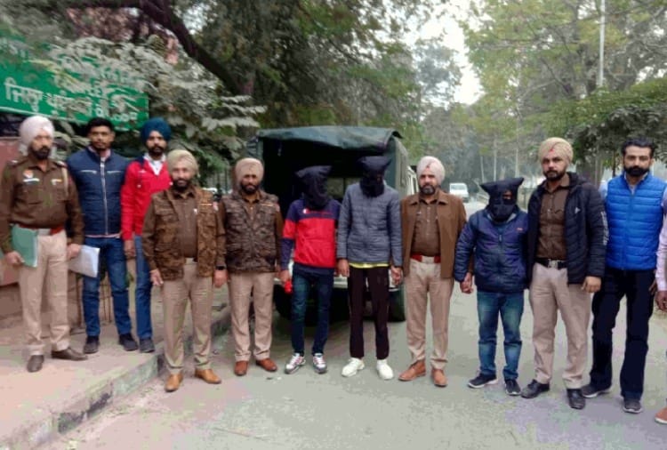 Police arrested three accused in Bathinda of Punjab