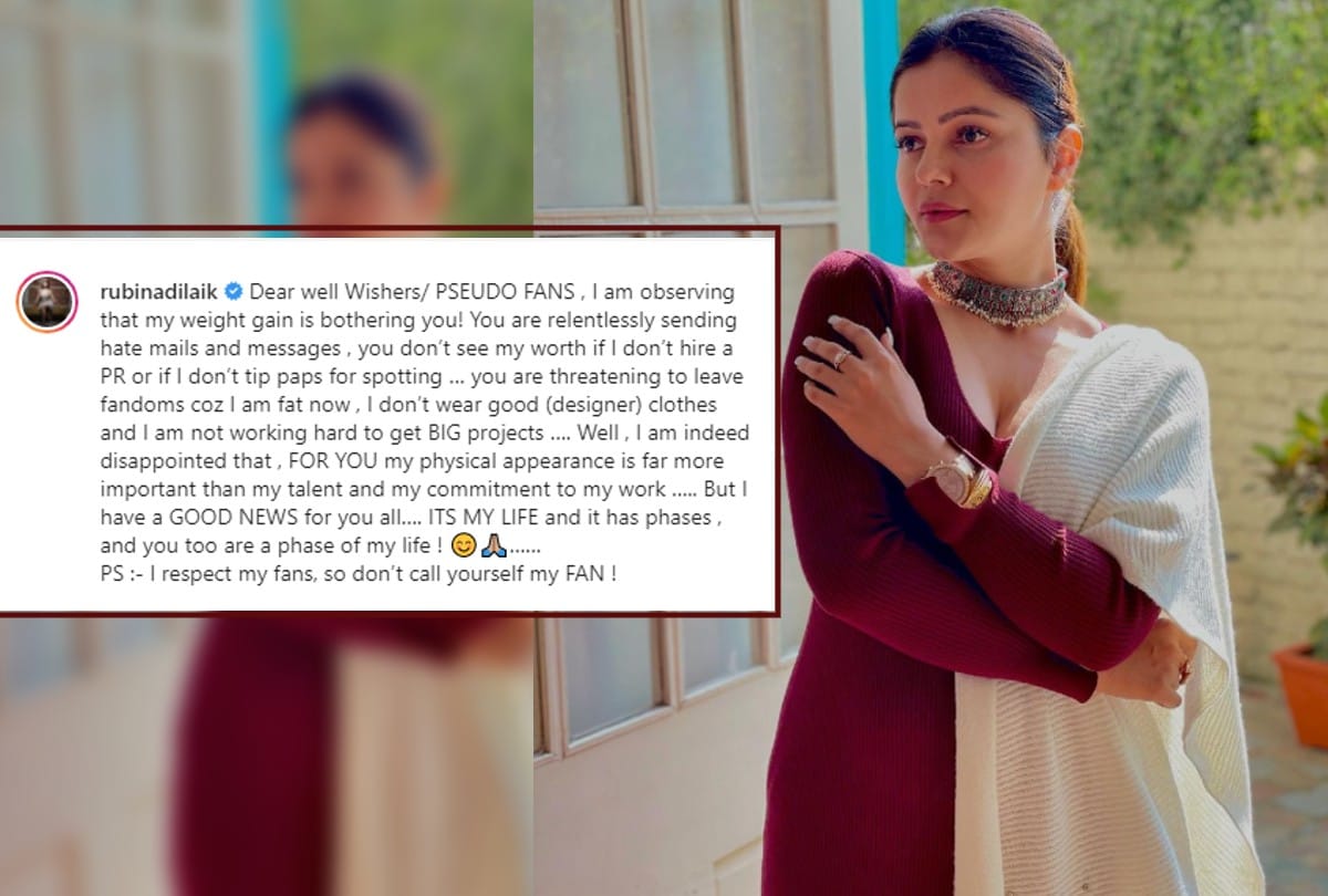 Rubina Dilaik Slams Trolls For Body Shaming