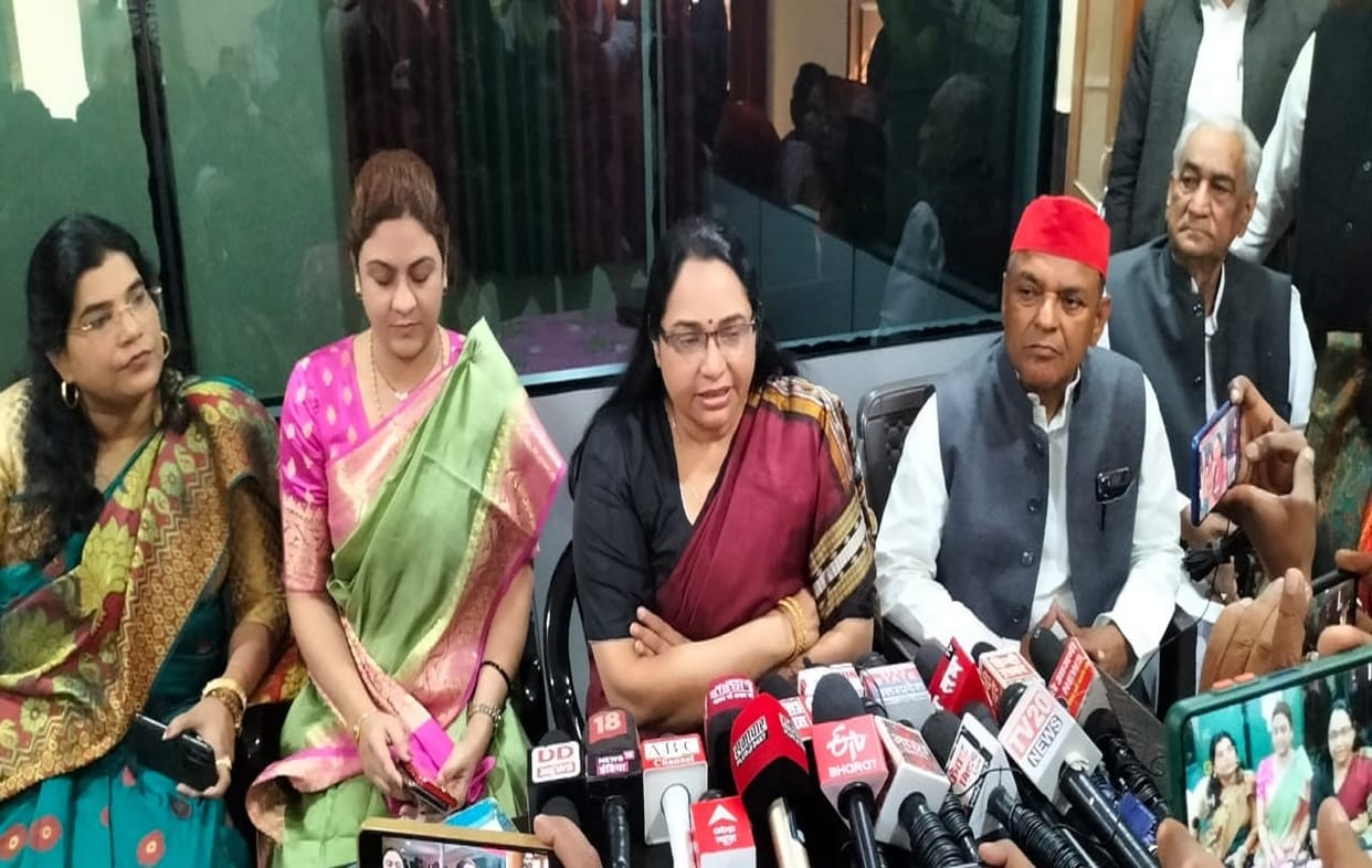 Samajwadi party Mahila Sabha National President juhie singh targeted BJP Yogi government did not do any development