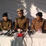 प्रेस वार्ता करते जयपुर पुलिस आयुक्त आनंद श्रीवास्तव