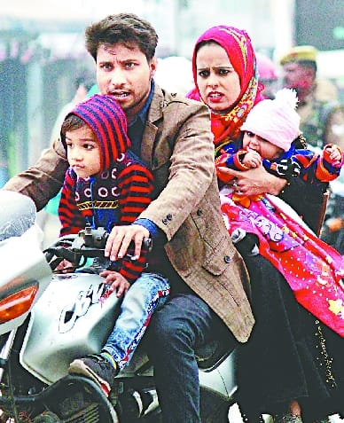 Weather changed due to drizzle, drop in temperature