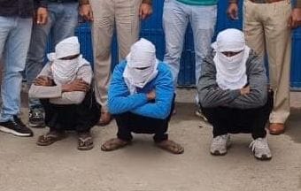 Three accused of gang rape of woman arrested