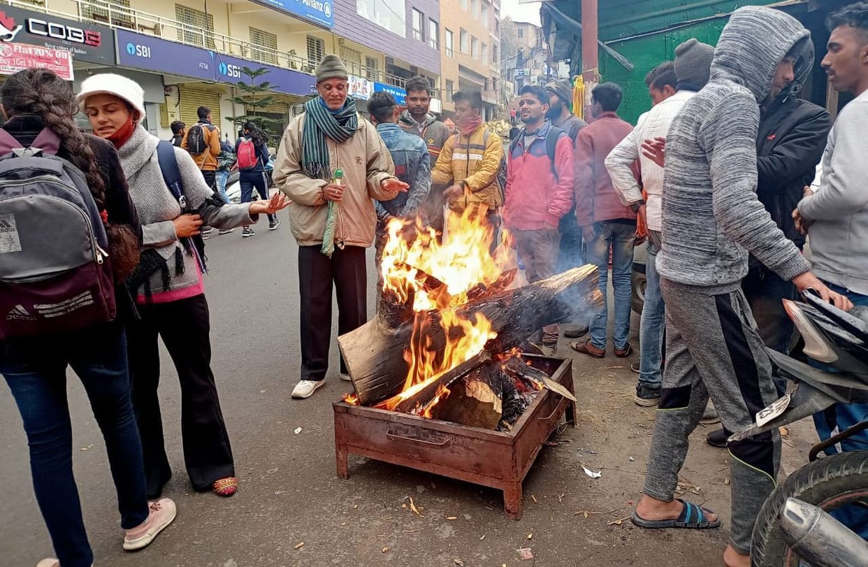 Cold Wave in Almora Bageshwar
