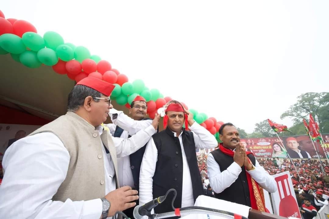 op rajbhar speech on bjp at lalitpur
