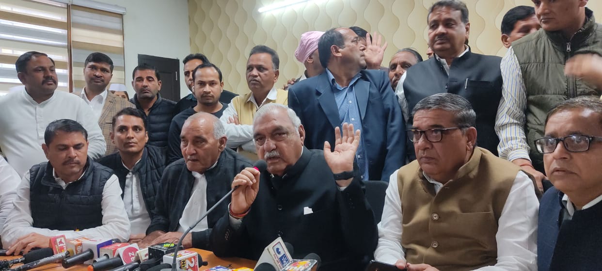Will surround the government in the assembly on the deteriorating law and order situation in the state: Bhupendra Hooda