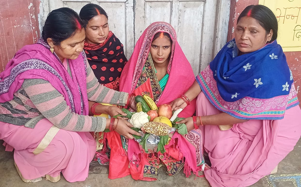 Message to make innocent people healthy by providing food