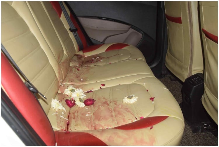 bride was worried about Husband even after the shot in Rohtak of Haryana