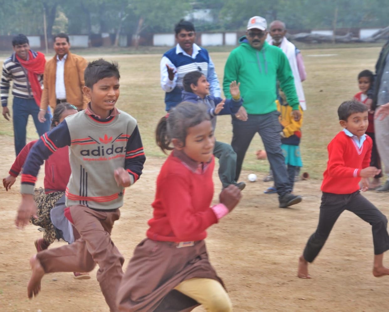 Divyang ran a lot, blind children recognized by touching