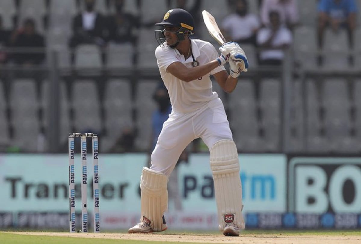 IND vs NZ 2nd Test Team India opner Shubman Gill hit three brilliant fours in an over of Kyle Jamieson during India vs New Zealand Test at Mumbai
