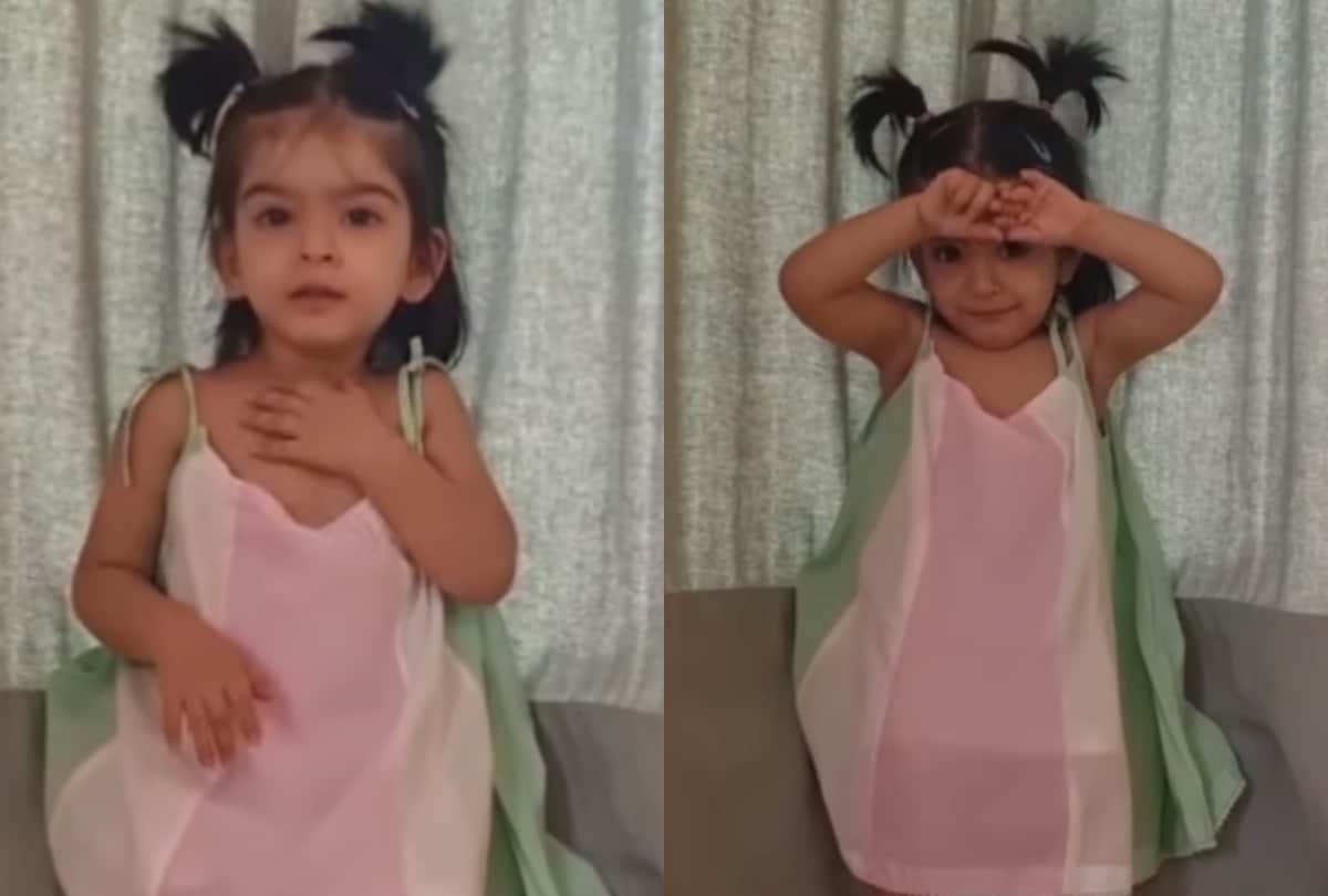 jay bhanushali shares beautiful video of daughter tara she sing a song for father