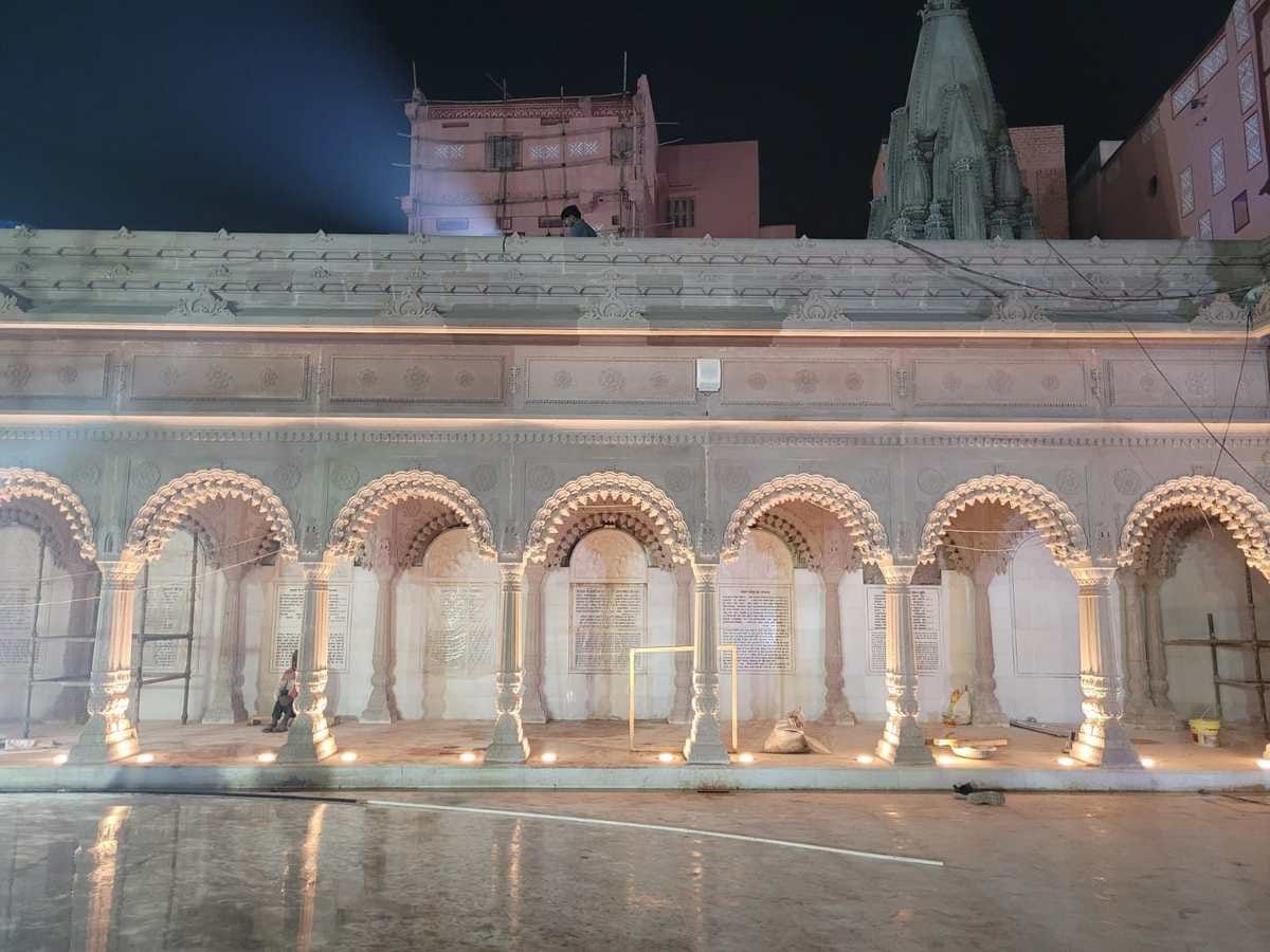 Kashi Vishwanath Corridor: Dham will be illuminated with colorful lights at night dedicated to people December 13