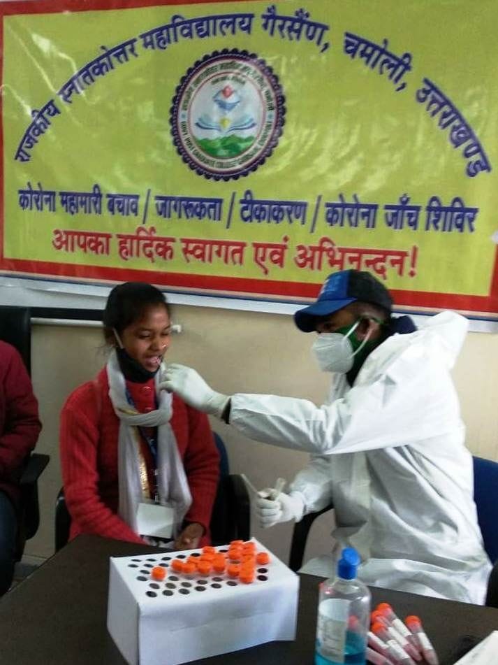 128 samples were taken for RTPCR test