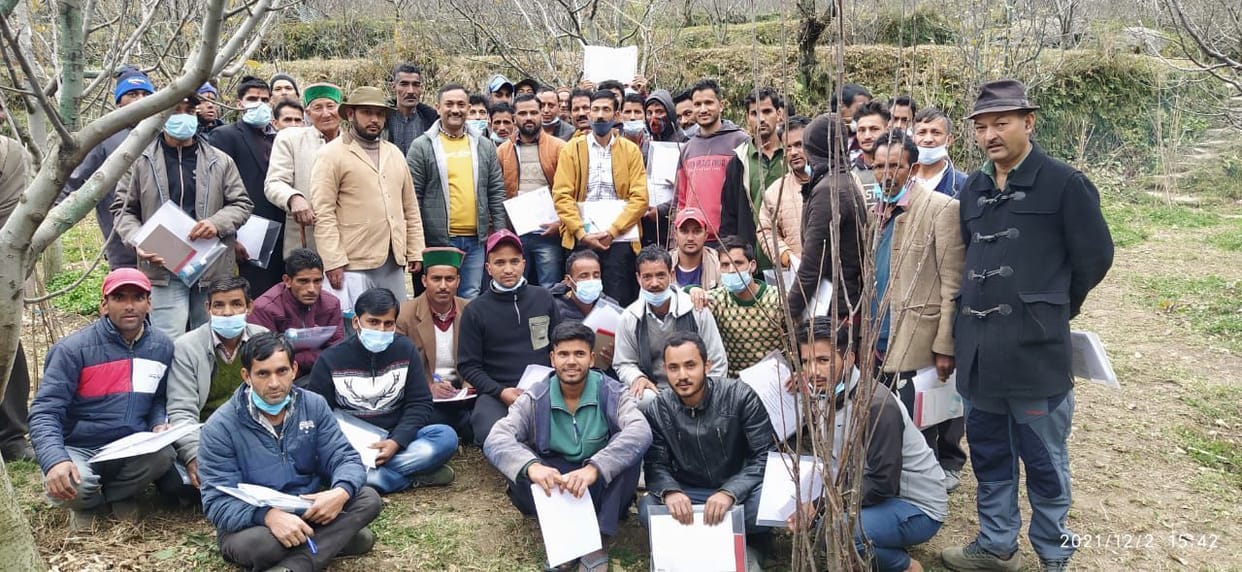 GIZ gives pruning tips to gardeners in Tharla