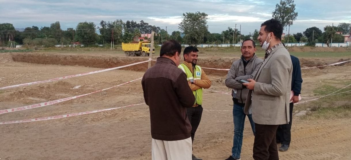 Gas pipeline is becoming an obstacle in the construction of medical college