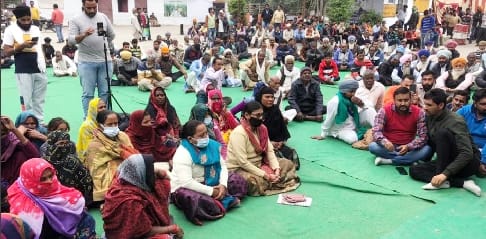 Announcement of farmers, will camp in the mill like Ghazipur border from today