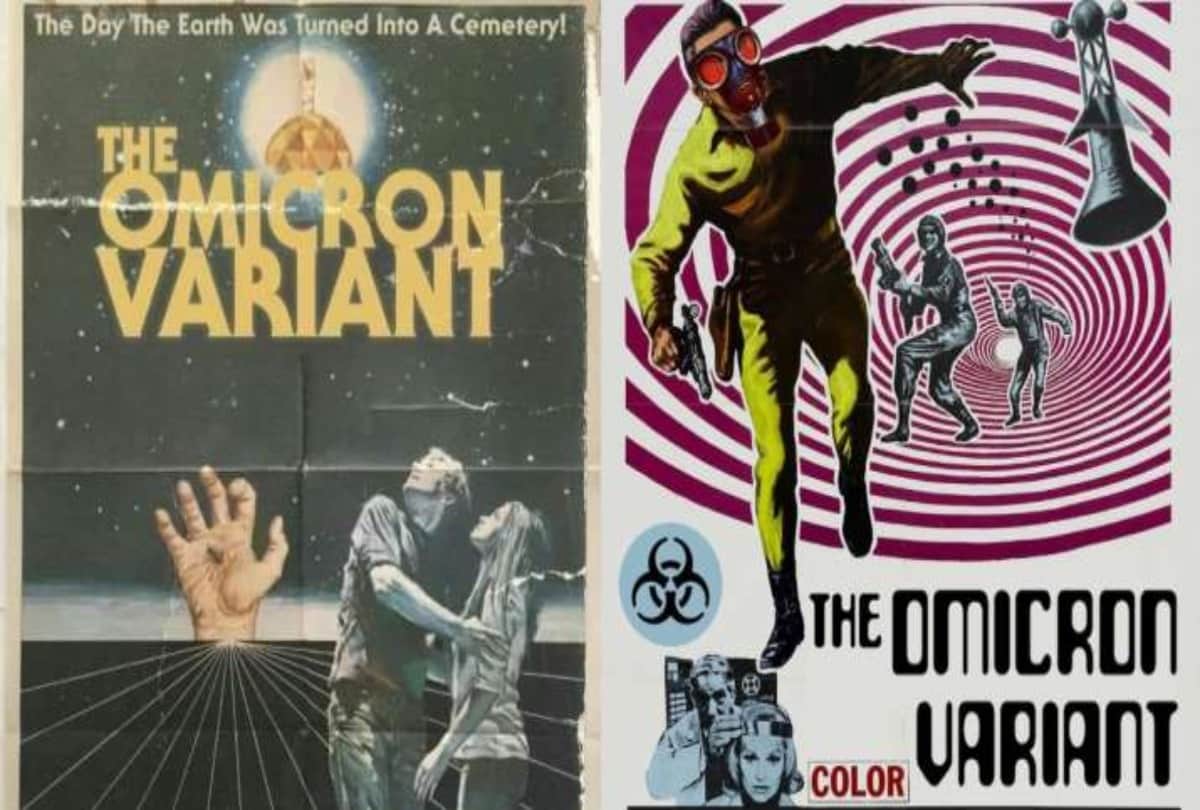 Omicron Variant: The film named 'Omicron' was released 58 years ago the poster went viral after the arrival of the new variant of Corona