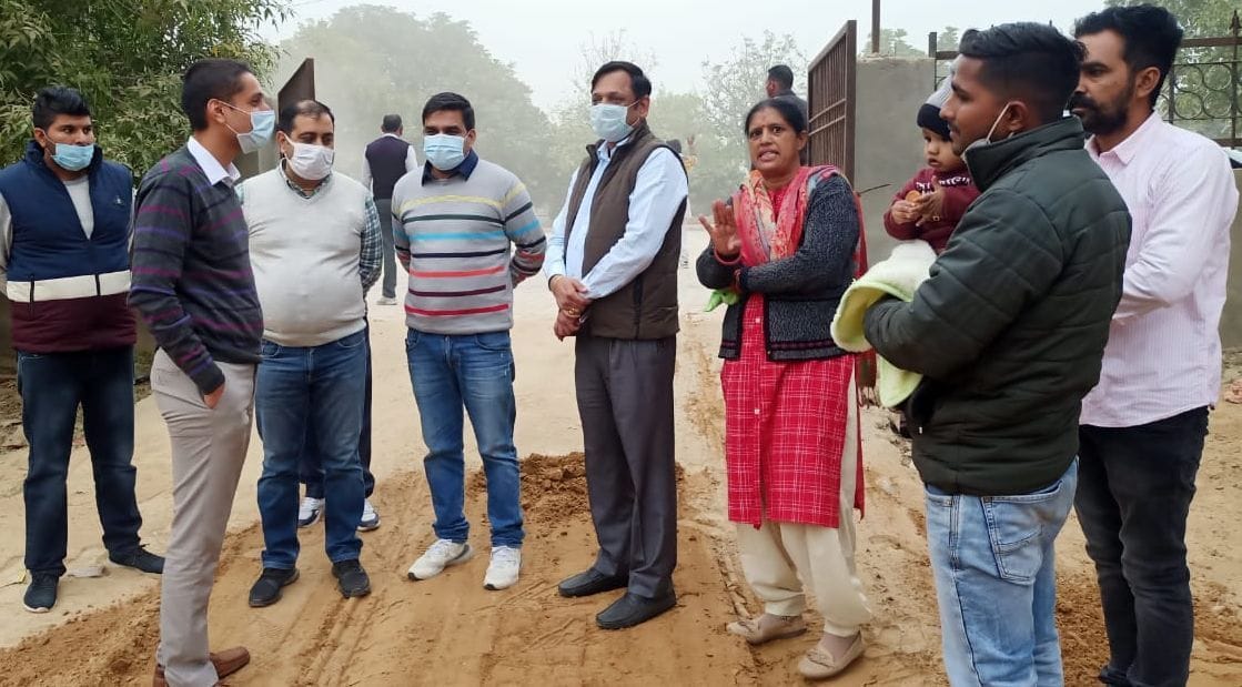 DC inspected the city, also checked arrangements in night shelter