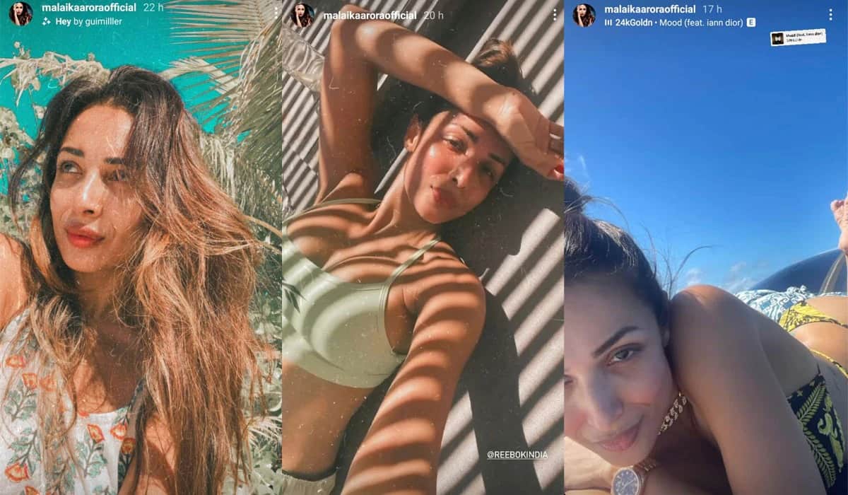 Malaika Arora and Arjun Kapoor are enjoying Maldives' vacation in style