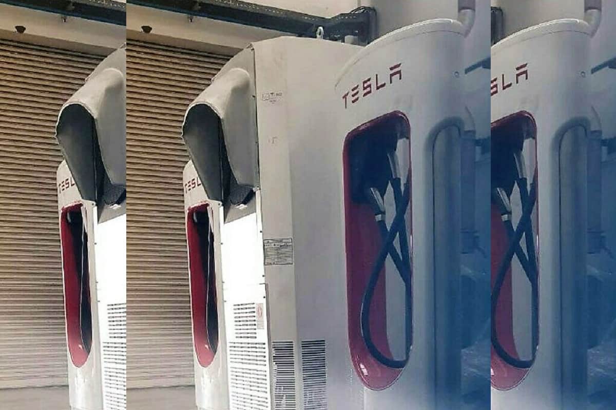 Tesla Supercharger Spotted in India Tesla working aggressively on its India debut plans