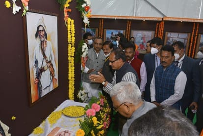 Tantya Mama Sacrifice Day celebration in Indore: PESA Act will be implemented, minor criminal cases will be withdrawn, those who do not have land will be made by giving them a lease