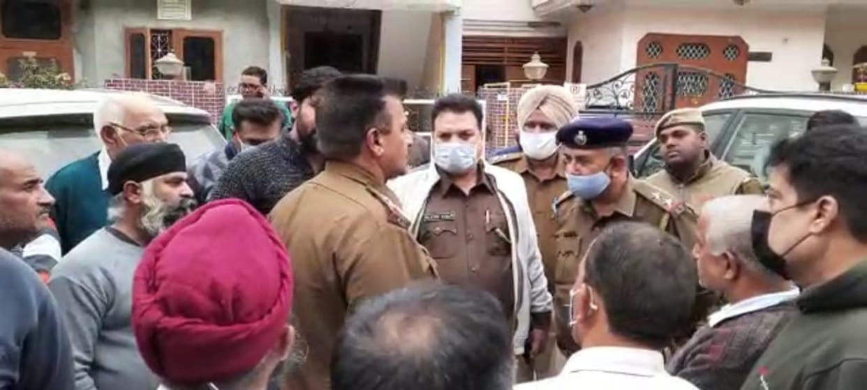 The family created a ruckus over the death of the patient in a private hospital, Yamunanagar