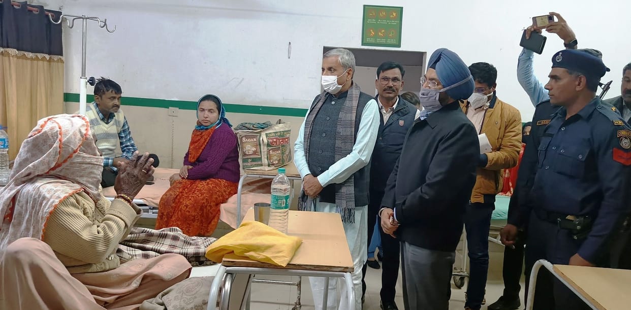 Agriculture Minister did surprise inspection of civil hospital