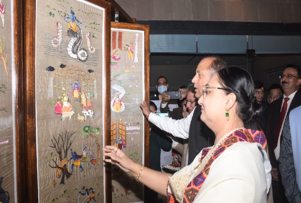 svarnim Himachal Art Festival: Jairam said - Himachali hardworking, simple people and great host for tourists