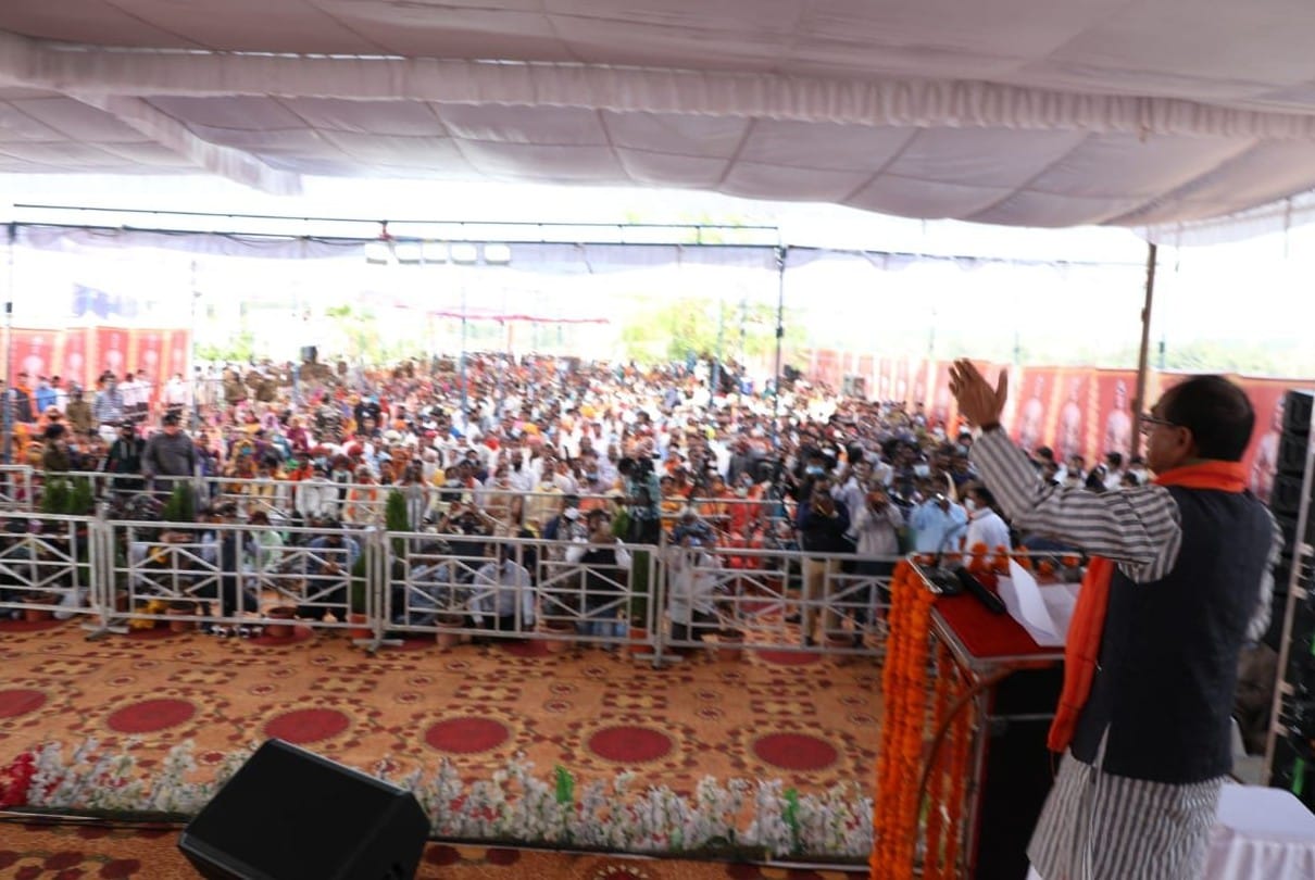Tantya Mama Sacrifice Day Celebration in Indore: Chief Minister Shivraj said – Tantya Mama will be worshipped, Navteerth site will be made, development work will be done from about five crores
