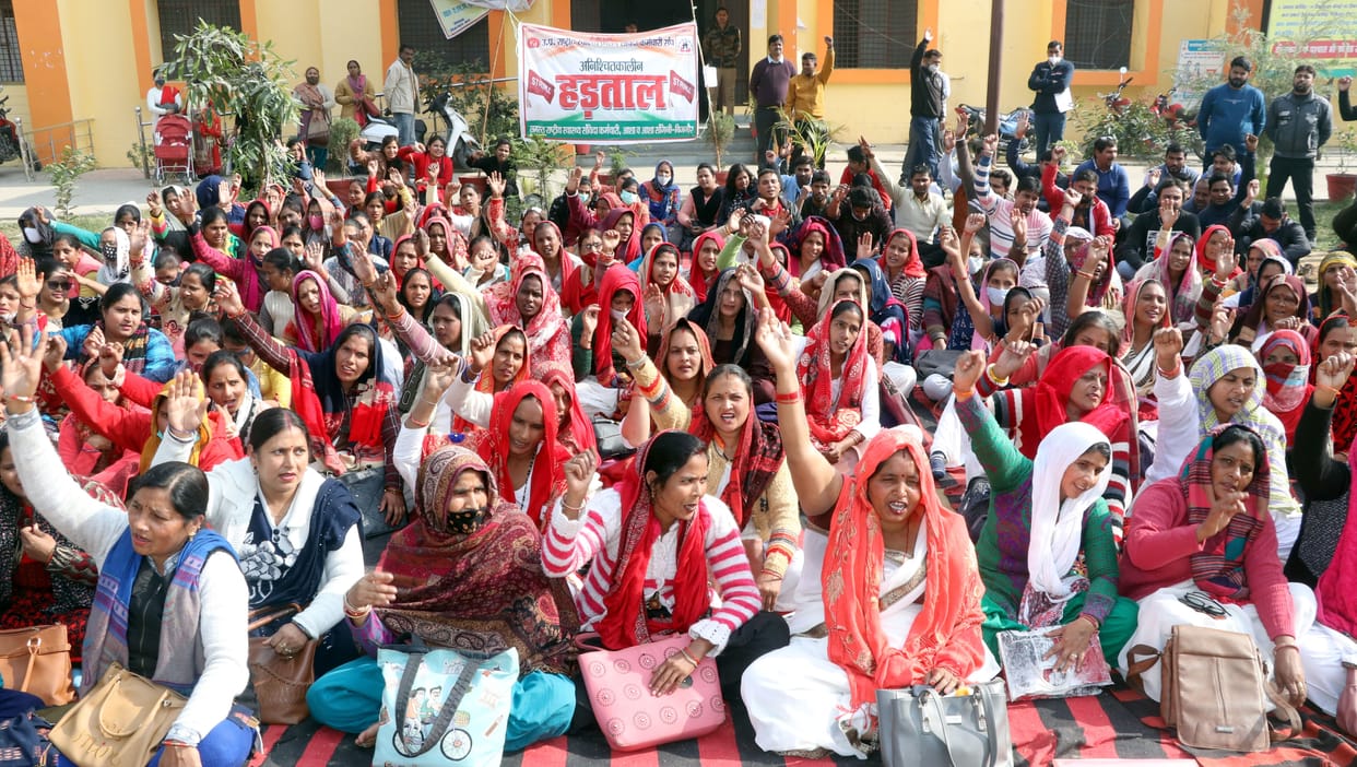Work boycott of NHM employees continues in the district
