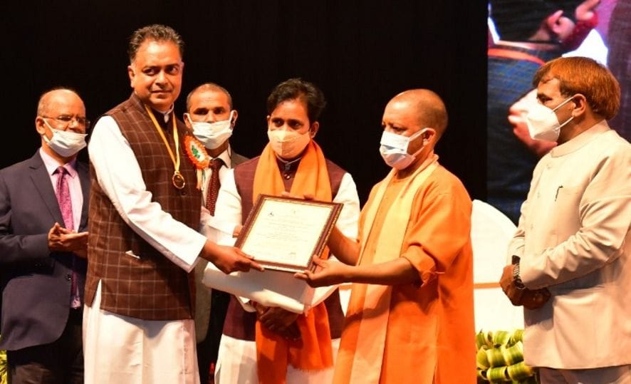 CM conferred service honors on Premdham Ashram