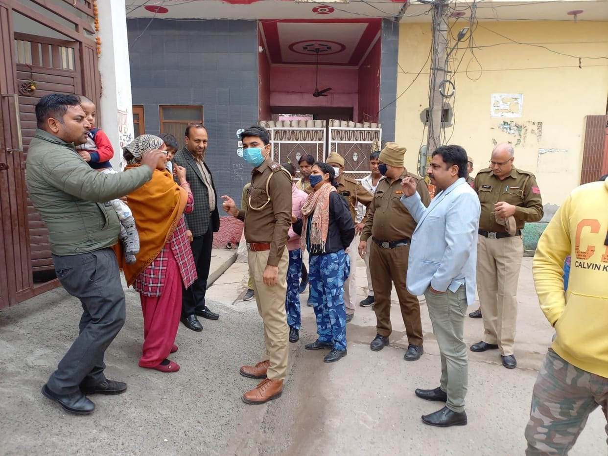 encrochment removed on court orders