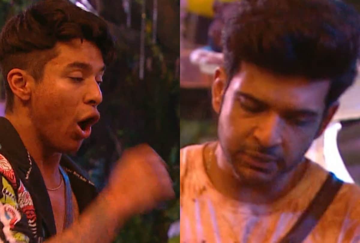 bigg boss 15 karan kundrra and pratik sehajpal get into fight again during the task