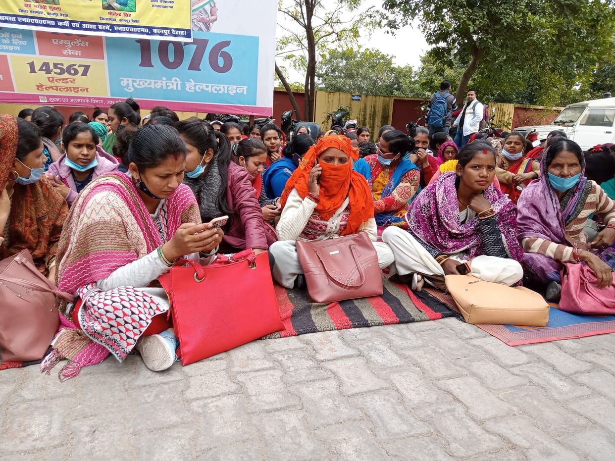 ANM will return to work for vaccination, the delegation of contract workers took the decision