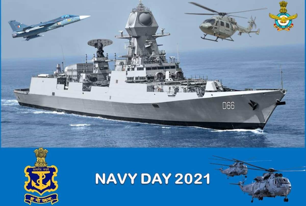 Indian Navy Day 2021 Women officers in Frontline Navy Warship Kumudini Tyagi Riti Singh Shivangi Singh
