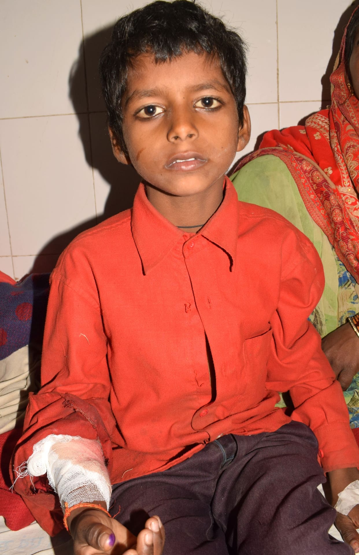 child died in harsh fyring