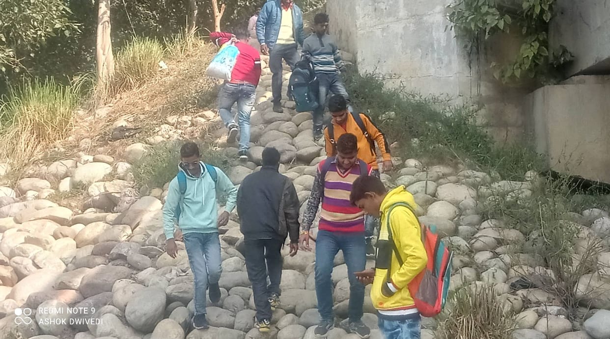 bridge collapsed in shahjahanpur
