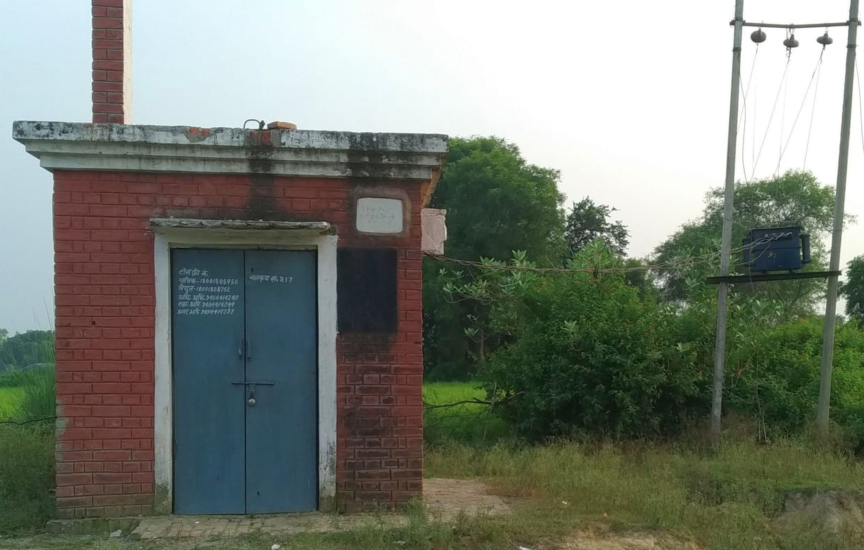 State tube well damaged, farmers upset