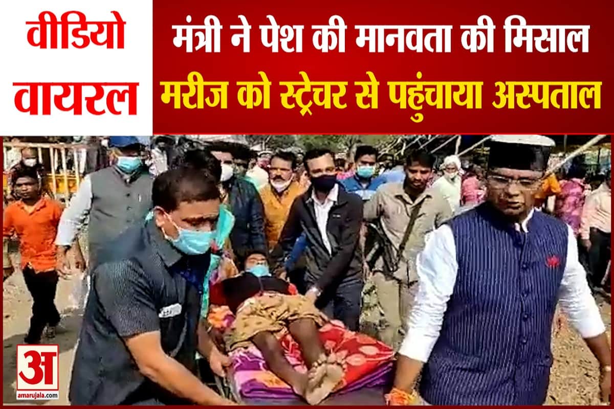 मंत्री विश्वास सारंग का वायरल वीडियो