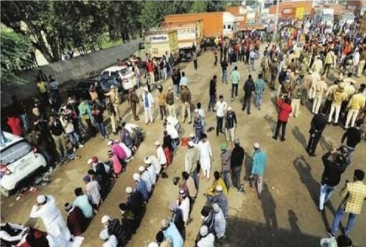 Slogans of Jai Shri Ram during Namaz in Gurugram