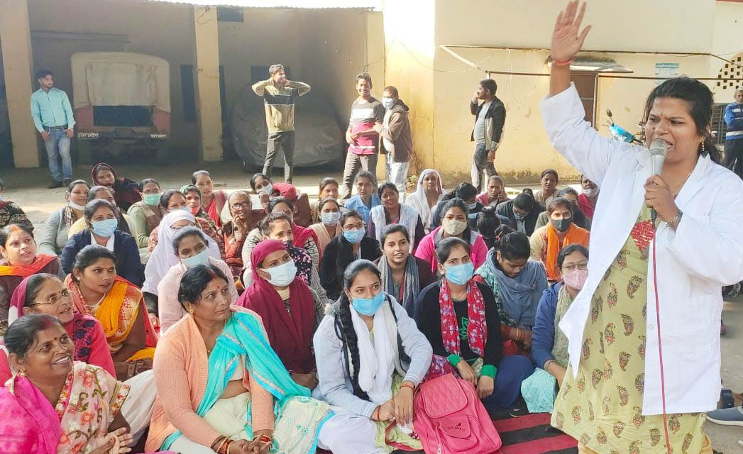 One lakh NHM, two lakh Asha disappointed with the government
