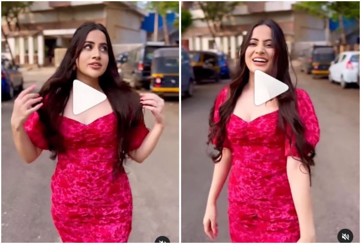 actress Urfi Javed shared a new video on instagram watch