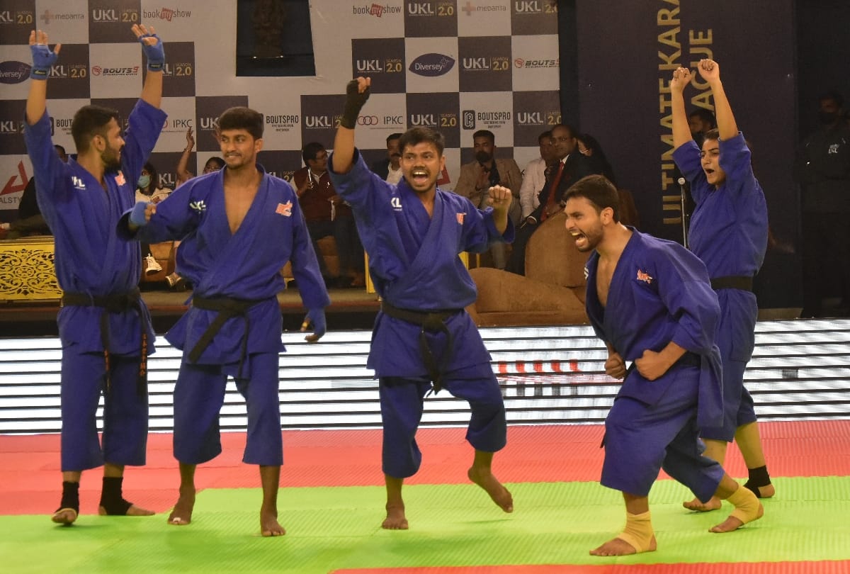 Ultimate karate league starts in Lucknow.