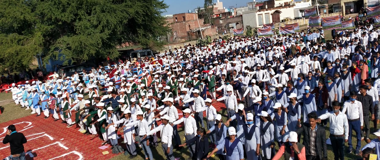 1600 children took out rally for voter awareness