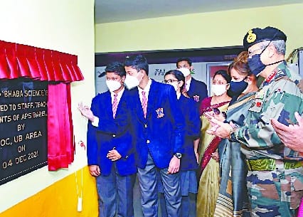 Army Public School equipped with modern facilities