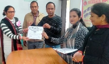 Asha workers got training certificate