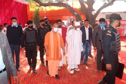 CM yogi inspected preparations of Swarved temple annual festival PM Modi will join in varanasi