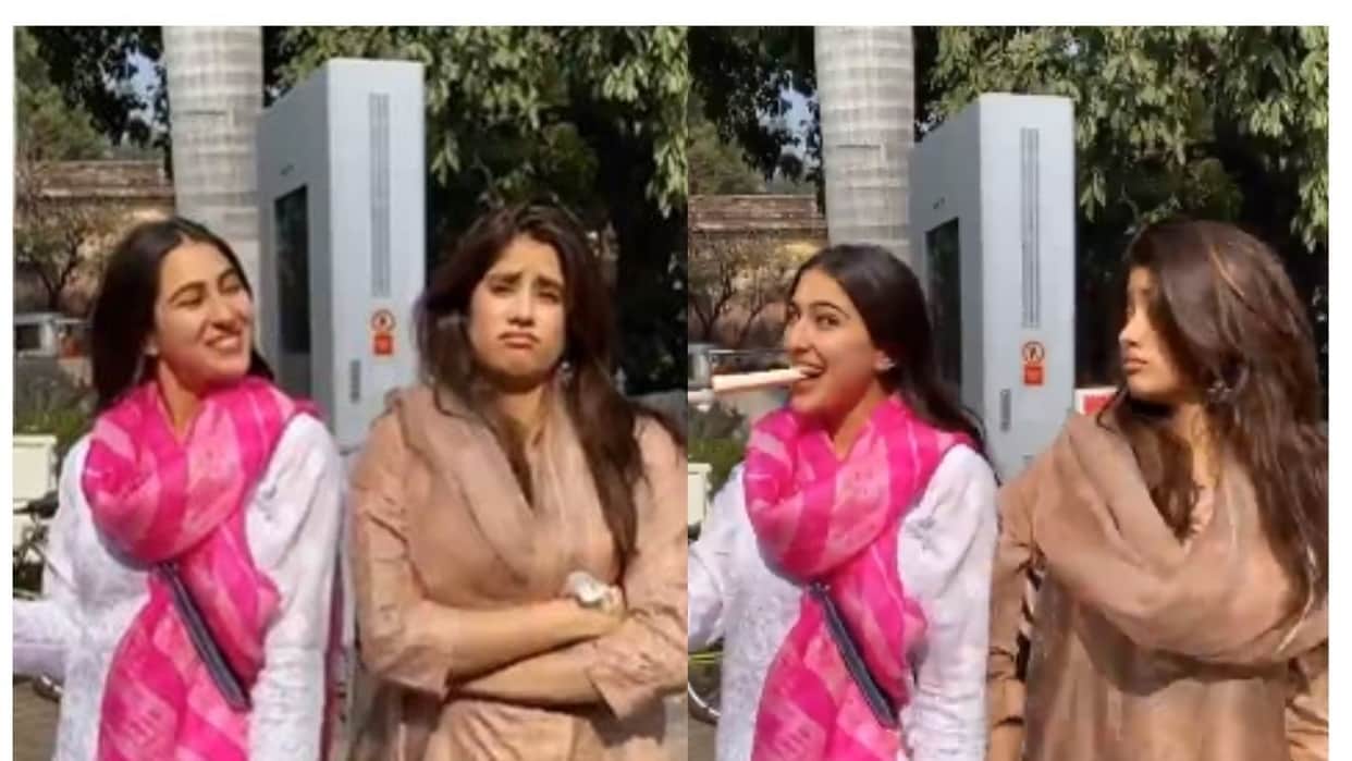 Jhanvi Kapoor got jealous after seeing Sara Ali Khan eating Kulfi, enjoys auto-ride with friends